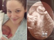 Bà bầu - Vẫn có kinh nguyệt, bà mẹ ngỡ ngàng khi biết mình mang bầu 7 tháng