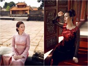 Làng sao - Hoa hậu Thu Hoài đẹp hút hồn giữa Kinh thành Huế