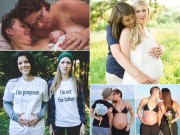 Bà bầu - Ảnh bầu 'ngọt lịm' của các cặp đôi đồng tính nữ