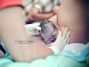 Bà bầu - Những hình ảnh chân thực đến dữ dội khi bé lọt lòng mẹ