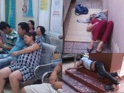 Tin tức - Bà bầu vật vã đi khám thai trong nắng nóng trên 40 độ C