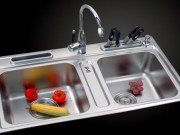 Bếp Eva - Làm sạch ống thoát nước bồn rửa bát cực dễ