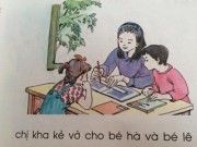 Tin tức - Phụ huynh tranh cãi SGK lớp 1 không viết hoa tên riêng