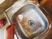 Nhà đẹp - Bồn rửa bát sáng lóa mắt bằng bột mì giá rẻ