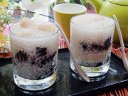 Bếp Eva - Chè trái vải thạch đen ngon ơi là ngon