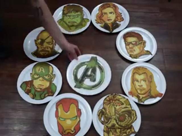 Khi các anh hùng Avenger được lên...chảo rán