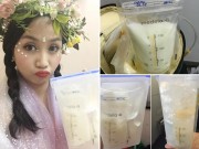 Bà bầu - 'Ốc' Thanh Vân bật mí cách hút, trữ sữa cực tiện lợi