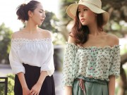 Thời trang - Video: Mẹo tuyệt hay khi mặc áo trễ vai