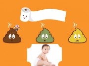 Làm mẹ - Nhìn màu sắc “đầu ra”, đoán tình trạng sức khỏe của bé