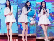 Làng sao - Trương Hinh Dư diện váy ngắn cũn cỡn