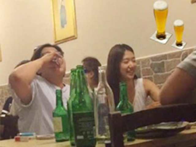Park Shin Hye đi uống rượu sau tin hẹn hò Lee Jong Suk