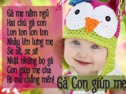 Làm mẹ - 9 bài đồng dao tuyệt hay rèn trí thông minh cho bé