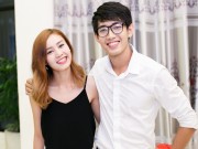 Làng sao - Lan Ngọc thân thiết bên Quang Đăng tại sự kiện