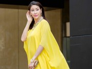 Làng sao - Hà Kiều Anh mang bầu con gái thứ 3 ở tuổi 38