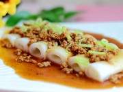 Bếp Eva - Phở cuốn sốt thịt lạ miệng, bạn thử chưa?