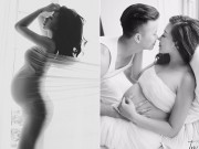 Bà bầu - Vóc dáng bầu bí 'chuẩn từng cen-ti-mét' của Hà Holly