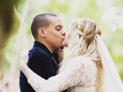 Làng sao - Ngắm ảnh cưới của sao Hunger Games sau 1 năm kết hôn