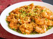 Bếp Eva - Mát trời làm tôm sốt tỏi chua cay