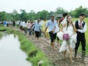 Eva Yêu - Những màn rước dâu trong mưa lũ xúc động rớt nước mắt