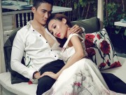 Làng sao - Siêu mẫu Khánh Ngọc lãng mạn, bay bổng bên bạn diễn