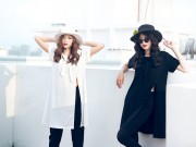 Thời trang - Đẹp trong veo như cặp đôi diện đồ đen - trắng