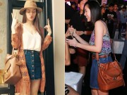 Thời trang - Hà Tăng đụng túi 50 triệu đồng với Hà Hồ