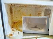 Nhà đẹp - 4 cách vệ sinh lò vi sóng sạch bong dầu mỡ