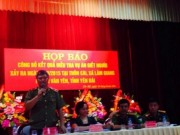 Tin tức - Họp báo vụ thảm sát 4 người: Bắt nghi can từ chiếc bật lửa