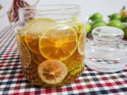 Bếp Eva - Cách ngâm chanh đào trị ho tại nhà