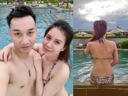 Làng sao - Bạn gái MC Thành Trung khoe vẻ đẹp nóng bỏng với bikini