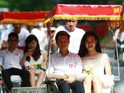Tin tức - Mãn nhãn với màn rước dâu tập thể