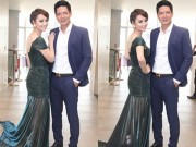 Thời trang - Mai Thu Huyền mặc váy thướt tha bên Bình Minh