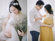 Bà bầu - Mẹ 9x đẹp hơn thời con gái nhờ 'hợp với việc bầu bí'