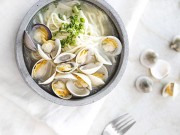 Bếp Eva - Bữa sáng đơn giản với mì ngao