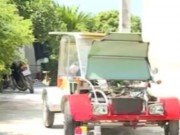 Tin tức - Nam sinh Nam Định chế tạo ô tô chạy bằng năng lượng mặt trời