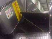 Tin tức - Thang cuốn TQ bất ngờ bật tung, hành khách chạy tán loạn