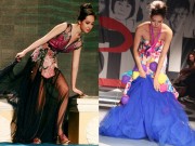 Thời trang - Người đẹp Việt tẽn tò vì trượt ngã trên sàn diễn