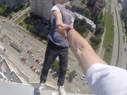 Clip Eva - Thách thức tử thần trên nóc cao ốc tại Nga