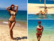Làm đẹp - Hà Anh bật mí bí kíp tạo dáng với bikini mà không bị 'phô'