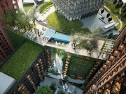 Nhà đẹp - Bể bơi trong suốt lưng trời hớp hồn giữa trung tâm thành phố