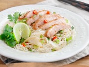 Bếp Eva - Mì xào thịt heo cho bữa sáng đơn giản