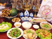 Bếp Eva - Chị em chia sẻ mâm cỗ cúng Rằm trên mạng xã hội