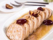 Bếp Eva - Củ sen nhồi gạo nếp lạ miệng mà ngon