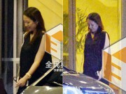 Làng sao - Chương Tử Di lộ diện sau nghi vấn có bầu 6 tháng