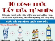 Nhà đẹp - Nhà sạch bóng mà an toàn nhờ dung dịch từ giấm chanh