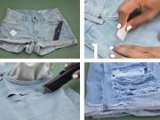 Thời trang - 8 mẹo biến tấu quần jeans tiện lợi ngay tại nhà
