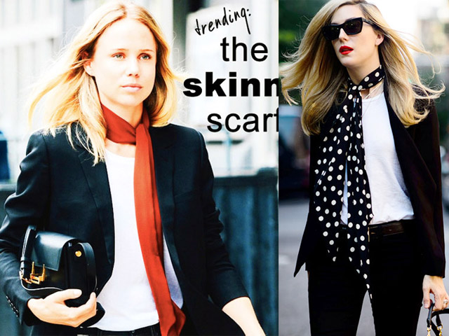 Hé lộ mốt khăn quàng sành điệu nhất thu đông 2015