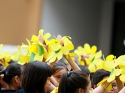 Tin tức - Màn đồng diễn của học sinh Marie Curie trong ngày khai giảng sớm