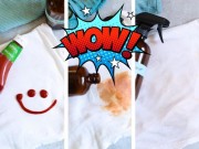 Nhà đẹp - Nước tẩy tự chế từ chanh đánh bay mọi vết bẩn trên quần áo trắng