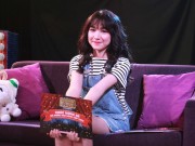 Làng sao - Hòa Minzy xuất hiện mới mẻ với mái tóc dài